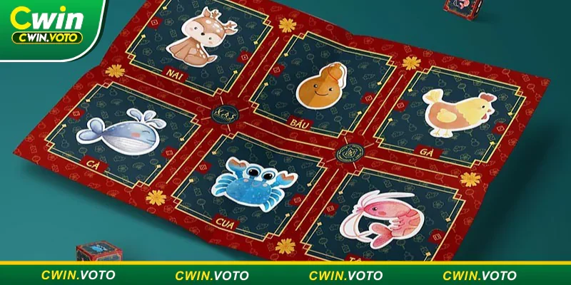 Game bầu cua Cwin kết hợp dân gian và hiện đại