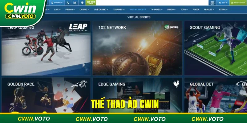 Thể thao ảo Cwin nơi bạn trải hệ thống kèo cược hoàn toàn mới