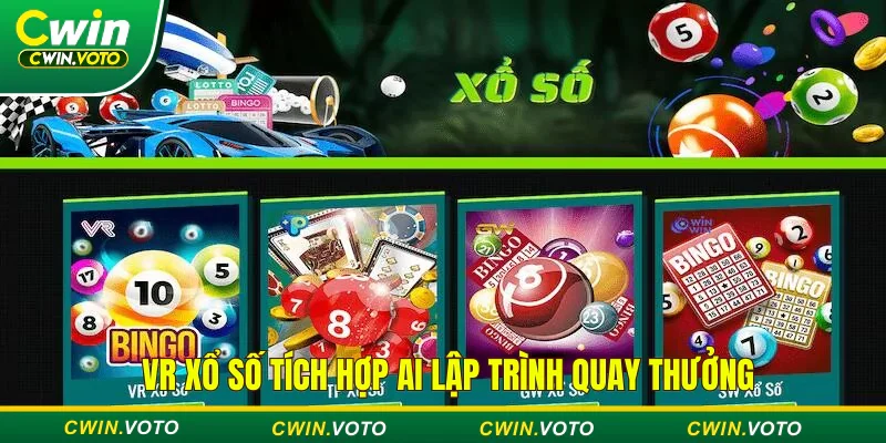VR xổ số - Trải nghiệm sân chơi cá cược công nghệ thực tế ảo 2 VR tích hợp AI lập trình quá trình quay thưởng